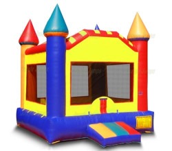 Colorful Moonwalk Bounce House